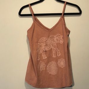 ELEPHANT Suede Like Tank Boho